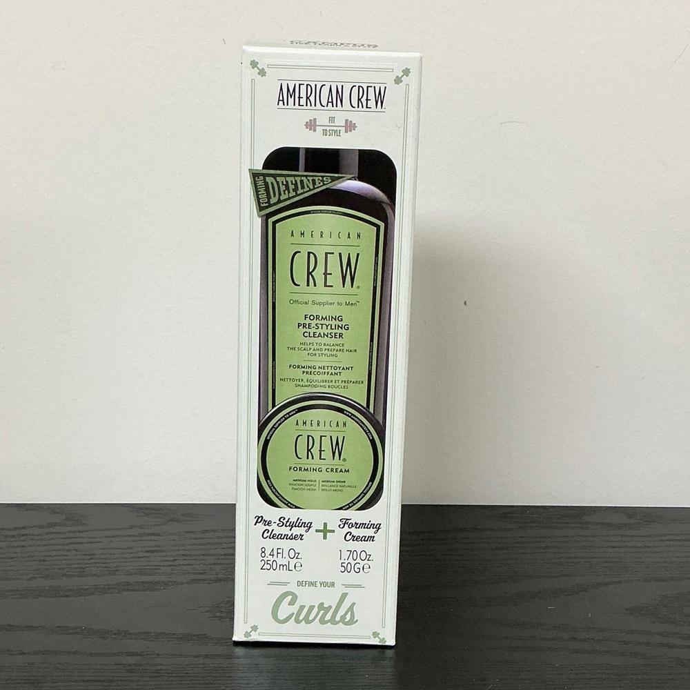 American Crew Forming Cleanser & Cream Set